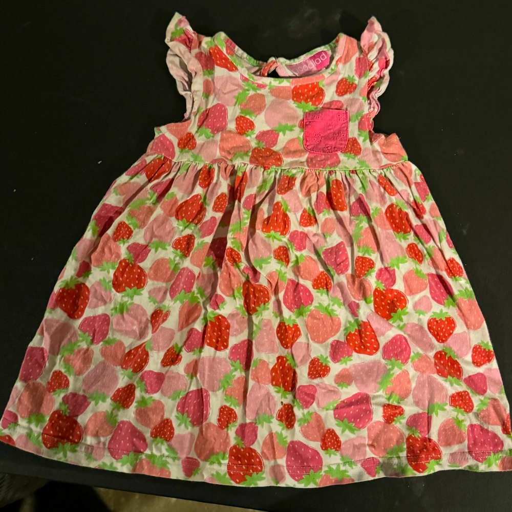 (2for$10) Strawberry Sundress (3T)